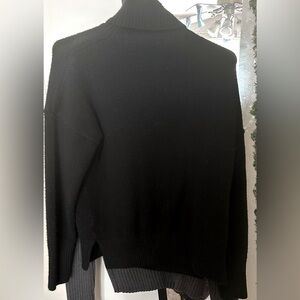 Black turtle neck